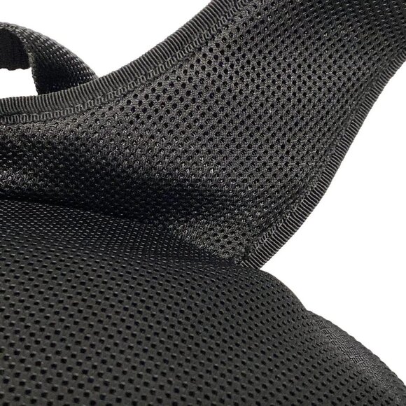 Auth BALENCIAGA Unity Backpack Large 792073 Black Polyamide Polyester Viscose - Picture 11 of 16